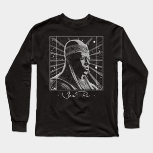 Sun Ra  -- Original Psychedelic Design Long Sleeve T-Shirt